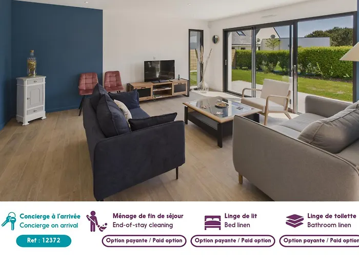 Maison Neuve A 600M De La Plage Pour 8